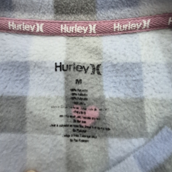 Hurley Plaid Pajama Set - Picture 7 of 13
